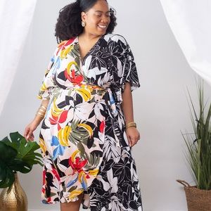 NWT Eloquii Wrap Dress